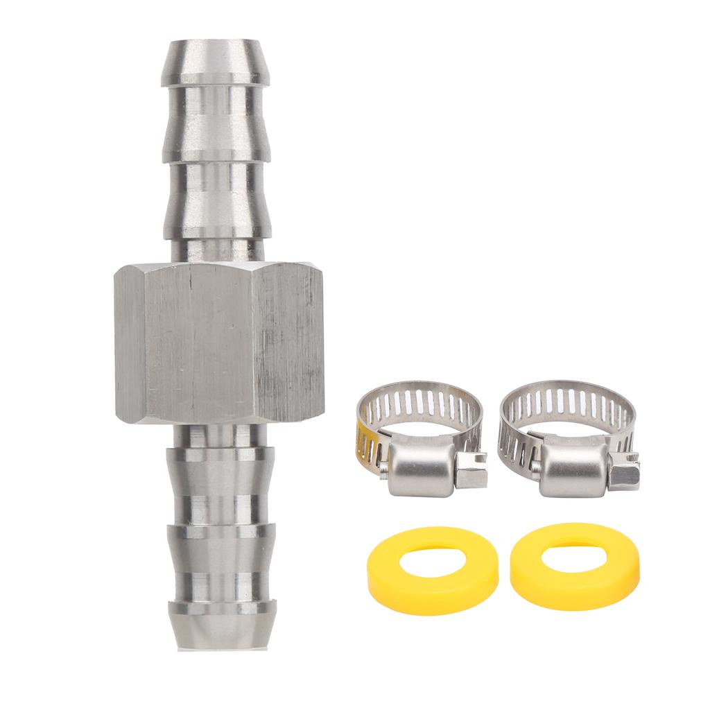 Fuel Pressure Sensor TFitting Adapter Fit for 3/8  Car Quick Connection Fittings