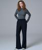 Marop 2164 Stretch Flare Pants (Navy)