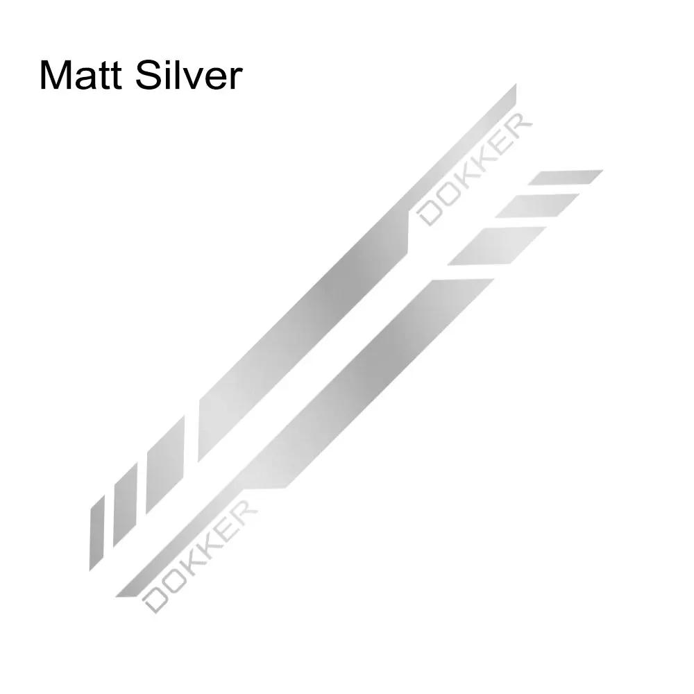 For Renault Dacia Dokker Car Stickers Camper Van Side Door Stripes Sport Line Graphics Vinyl Decor Decals Tuning Accessories