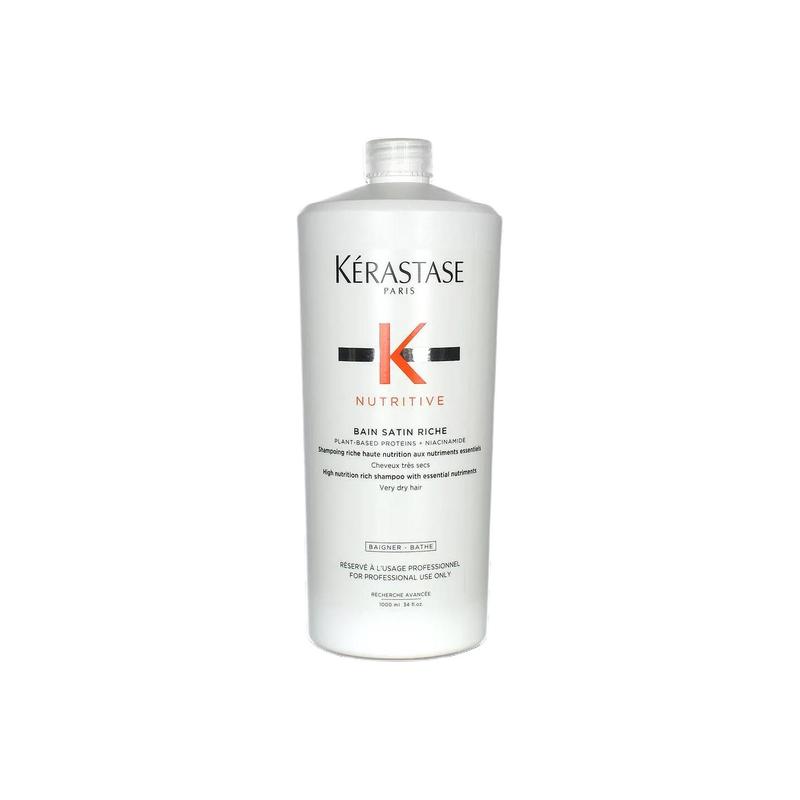 Kerastase Шампунь Bain Satin Riche Питание Блеск Bain Satin Riche 1000 мл коричневый
