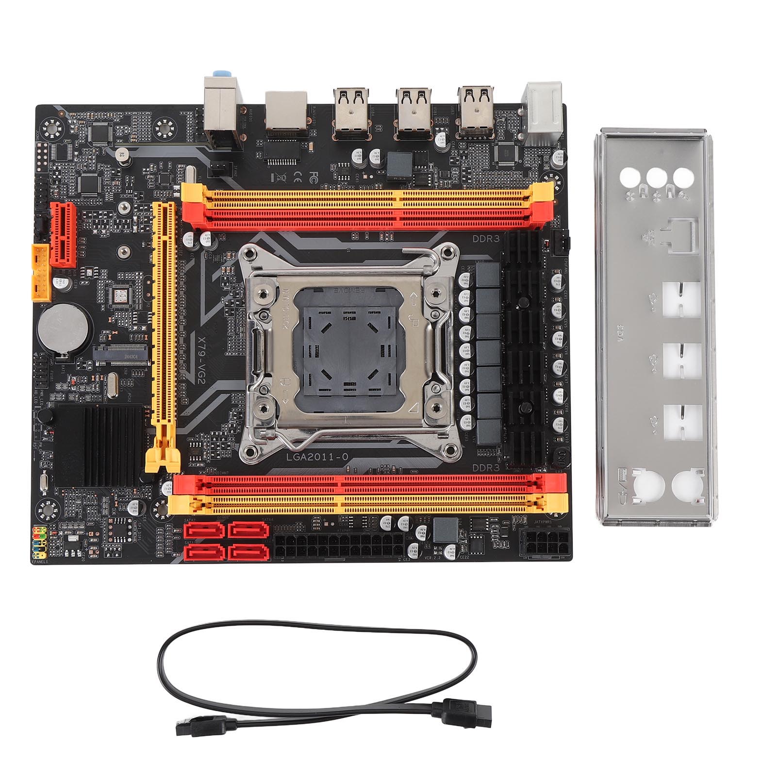 

Материнська плата комп ютера для процесора серії LGA2011-0 Socket 4 DDR3 RAM слот M.2 інтерфейс 240 мАг