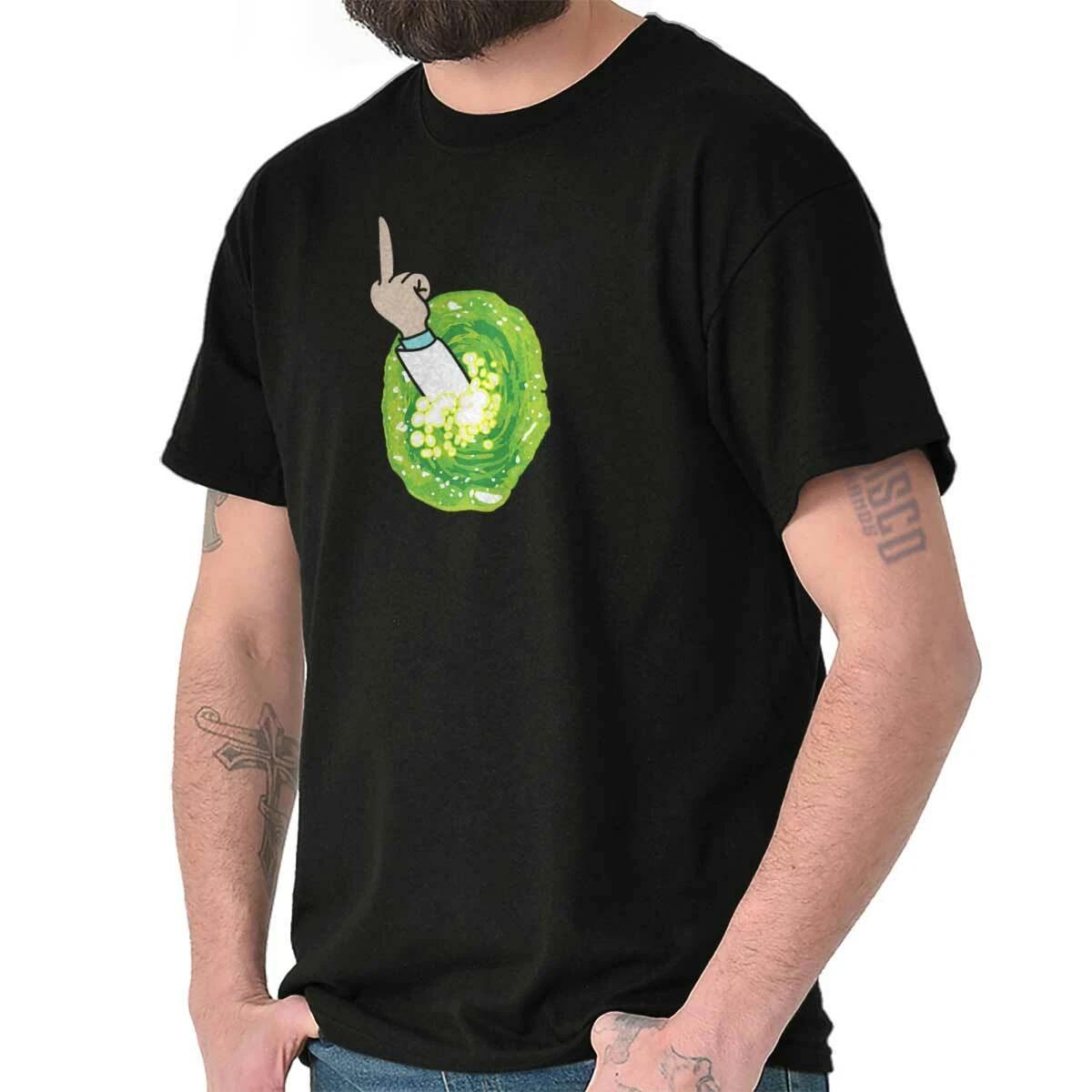 Cartoon Middle Finger Funny Sanchez TV Show Womens or Mens Crewneck T Shirt Tee XXXL