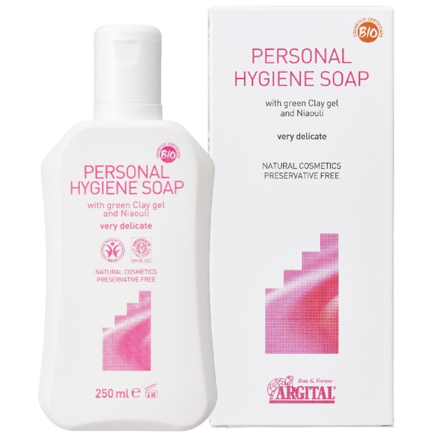 

ARGITAL Delicate Hygiene Soap 250ml [Official] білий