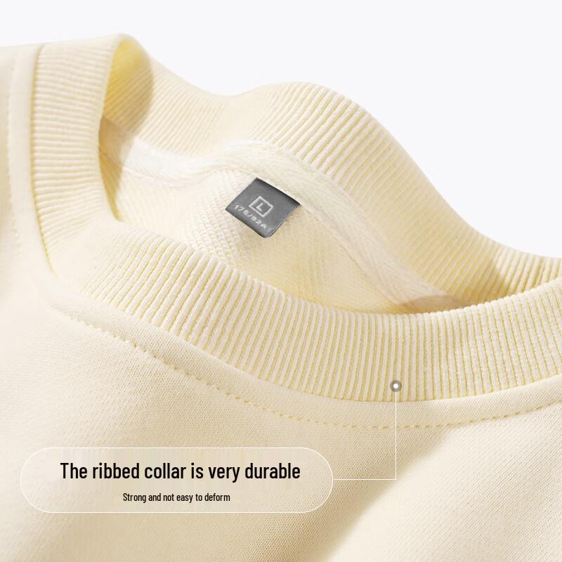 JEANSWEST Men's Round Neck Island Graffiti Pullover Sweatshirt