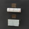The Kitchen Wall Hanging Paper Towel Rack,Plastic Wrap , Perforation-Free Dish Cloth Stainless Steel Organizer Hooks