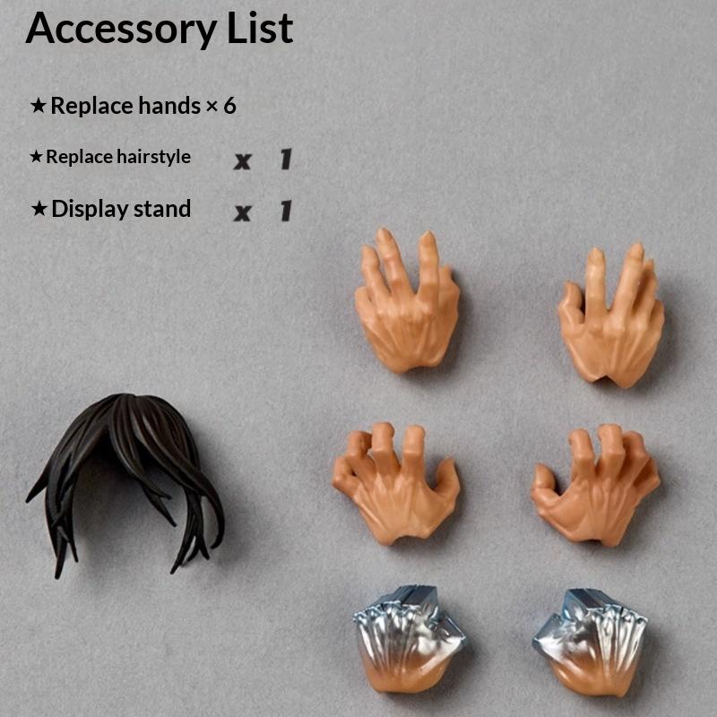 Durable Mountain Pass Attack On Titan Eren Action Figure Doll Model Present for High Quality Kids Friendly Beautiful Design