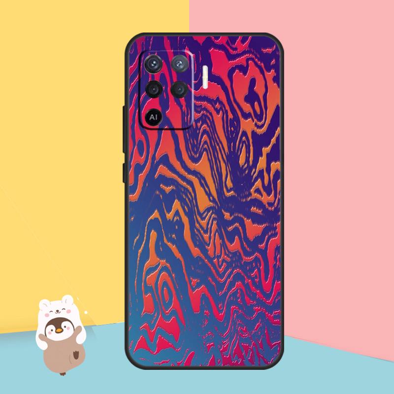 Damascus Camo Case For OPPO A74 A93 A83 A91 A53S A9 A5 A31 A53 2020 A15 A16 A1K A52 A72 A94 A54 Cover