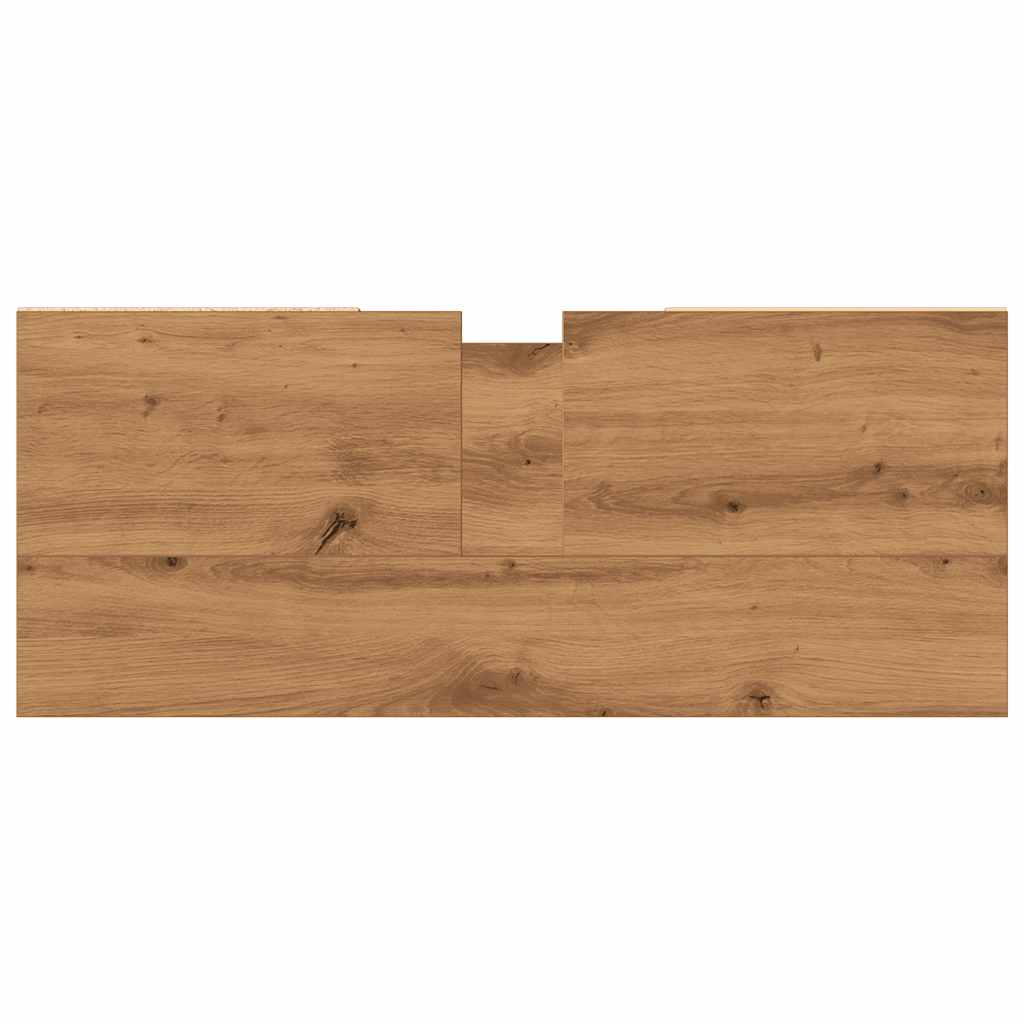 Vidaxl Mobile Sottolavabo, Rovere Artisan, 80X33X60 Cm
