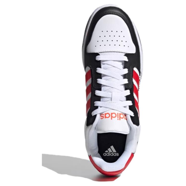 adidas Neo Entrap Abrasion Resistant Low Top Skateboard Shoes Unisex White Red Sneakers JP9962