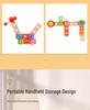 Children's Wooden Tool & Car Assembly Set