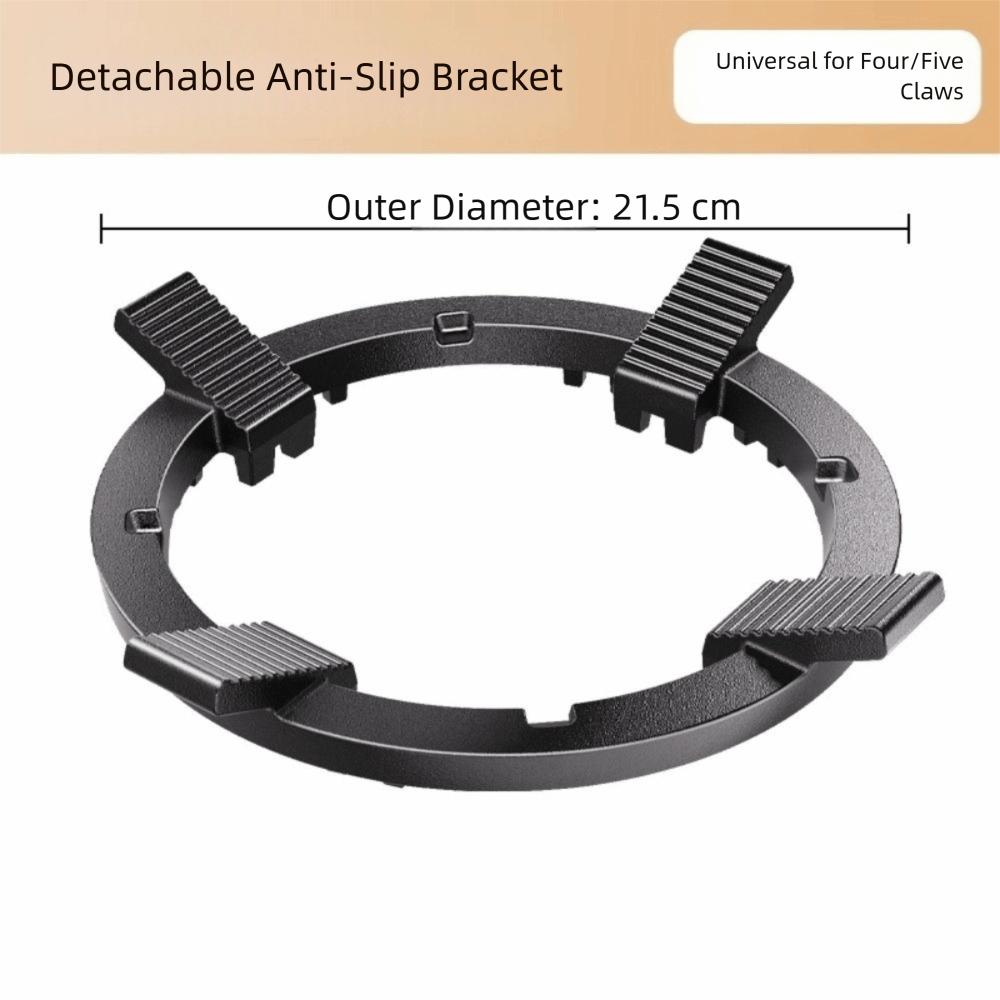 Durable Universal Gas Stove Rack Non-slip Stablize Kitchen Gas Hob Stand Small Pot Rack Restaurant Home Kitchen
