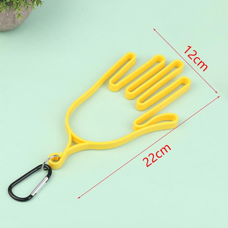 Golf Glove Rack Holder Golfer Tool With Key Buckle Glove Drying Stand Stretcher For Storage Air-Drying