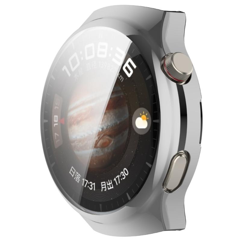 TPU Cover Shockproof Housing Smartwatch Case for Watch 4 Full Coverage Bumper Case Scratchproof Watch Shell