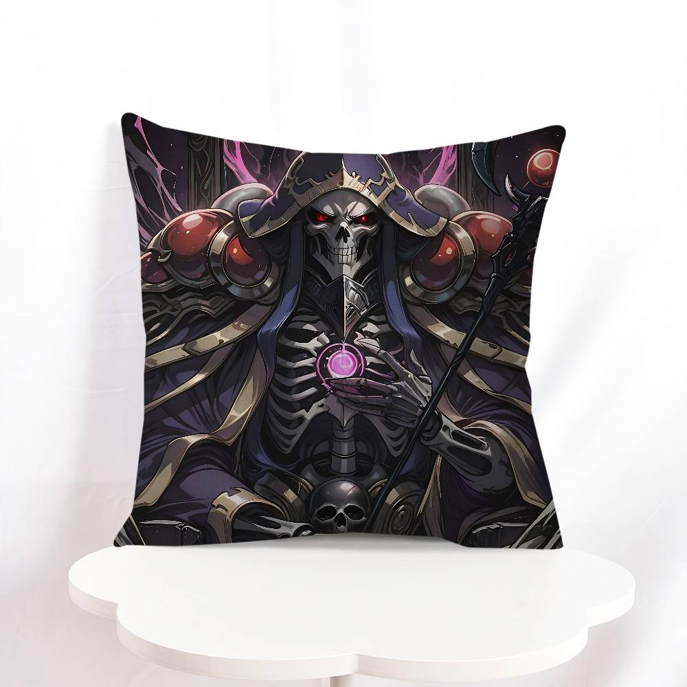 A-Ainz Ooal Gown Cartoon Cushion Cover 30x50 Polyester Sofa Cushions Decorative Throw Pillows Home Decoration Pillowcover