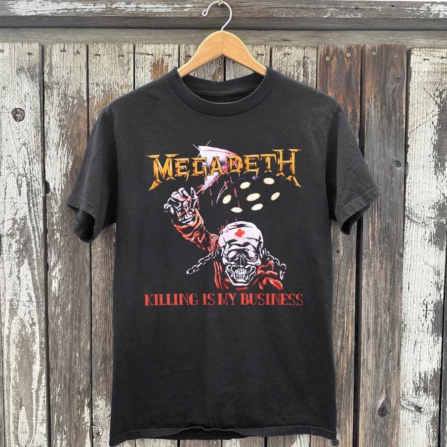 Megadeth Killing Is My Business...And Business Is Good Tour T-shirt Size S-5XL
