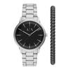 Men S Metal Watch And Bracelet Set ax7182Set