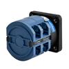 Heschen Universal Rotary Cam Selector Changeover 660V CE Switch, SZW26-63/D202.2, 63A, ON-OFF-ON, 3-Position, 2-Phase, 8-Terminal,