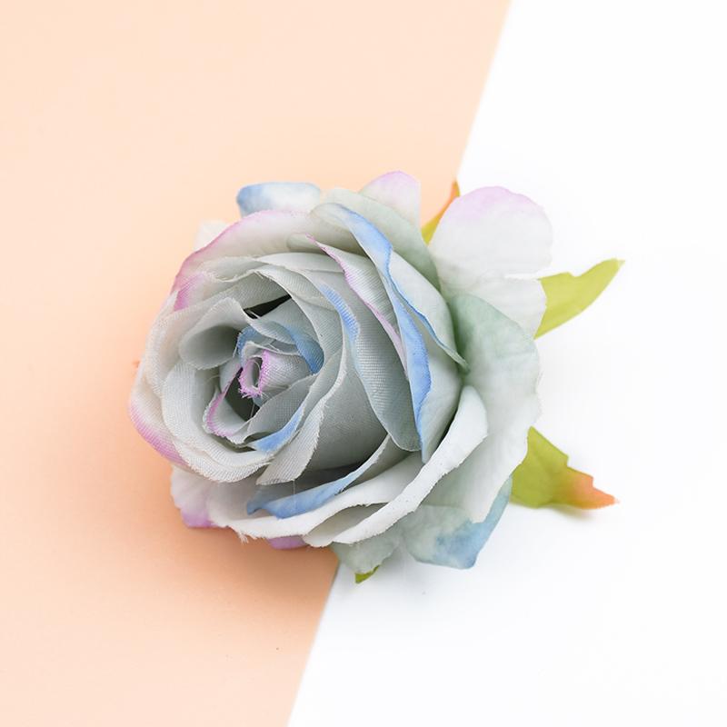10/20 Stück Künstliche Blumen Seidenrosen Wand Scrapbooking Kränze DIY Geschenke Süßigkeitenbox Haus Zimmer Hochzeit Außen Dekoration Handarbeit