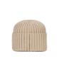 Bajal Va Curved Logo Washed Beanie Beige