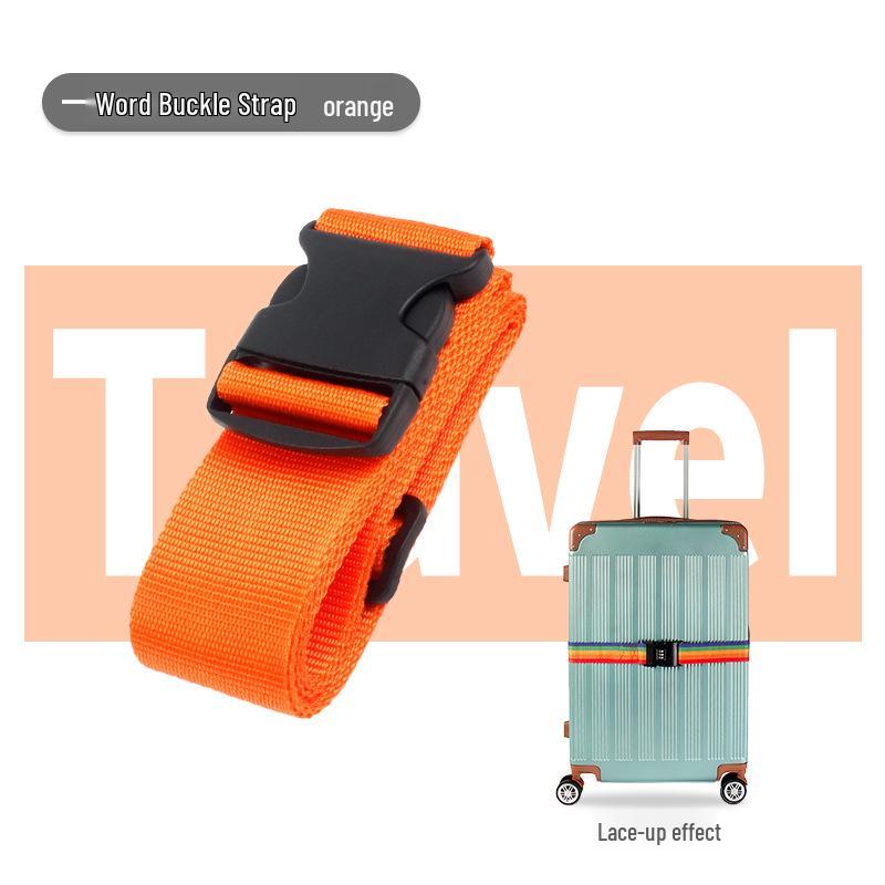 Polypropylene One-Word Luggage Strap for Suitcase Reinforcement with Wheels