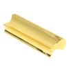 Guitar Slider with 4 Finger Picks Metal Ukulele Slide Tone Bar Stringed Instrument Accessories Gold Color