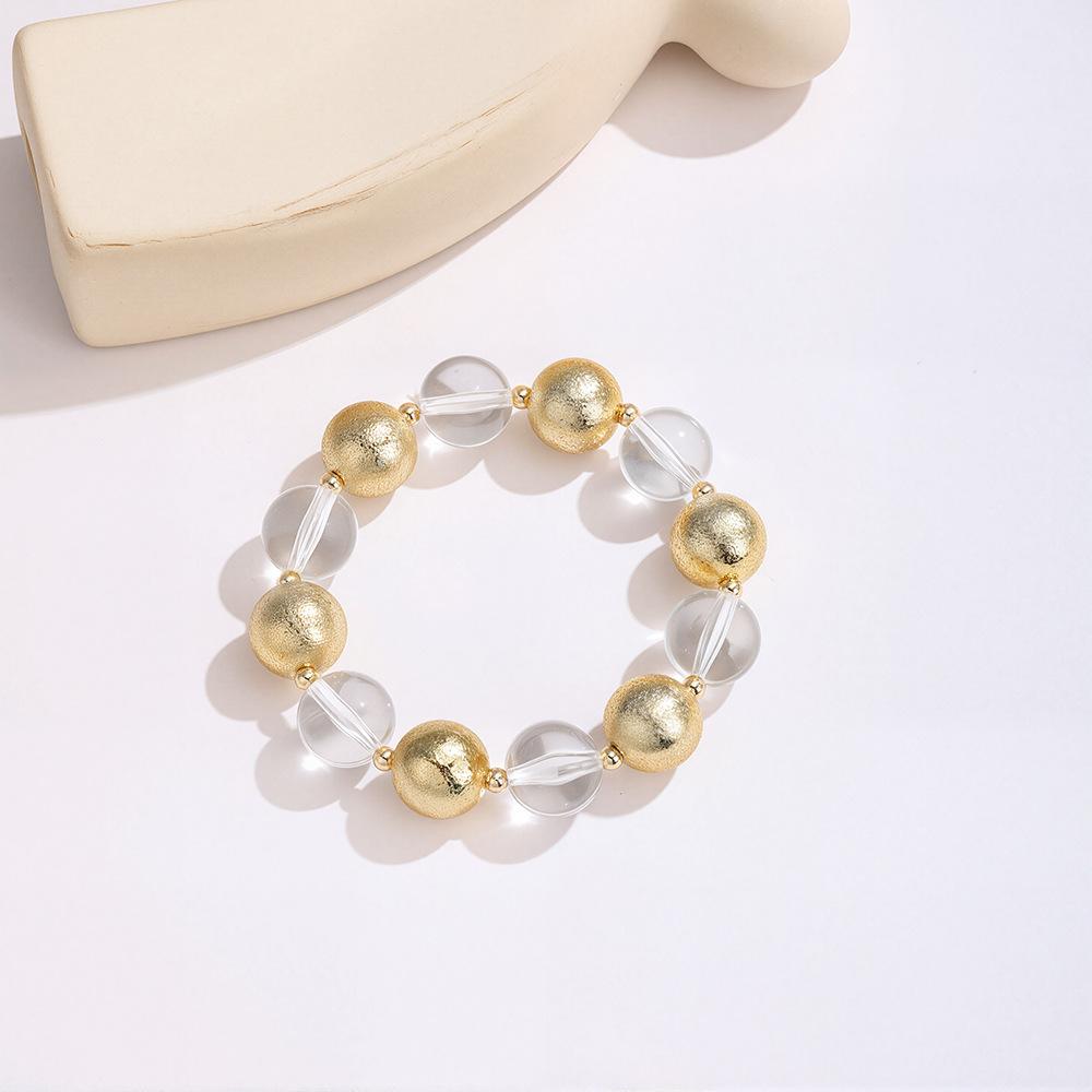 Medieval Western Return Style Two-Color Necklace Bracelet Niche Design Fashion Sense Light Luxury High-End Temperament Jewelry