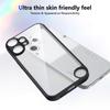 Nothing CMF Phone 2 Pro A001 Case Air Cushion Shockproof Silicone Bumper Clear Matte Back Cover Hard Case for CMF Phone 2 Pro 5G