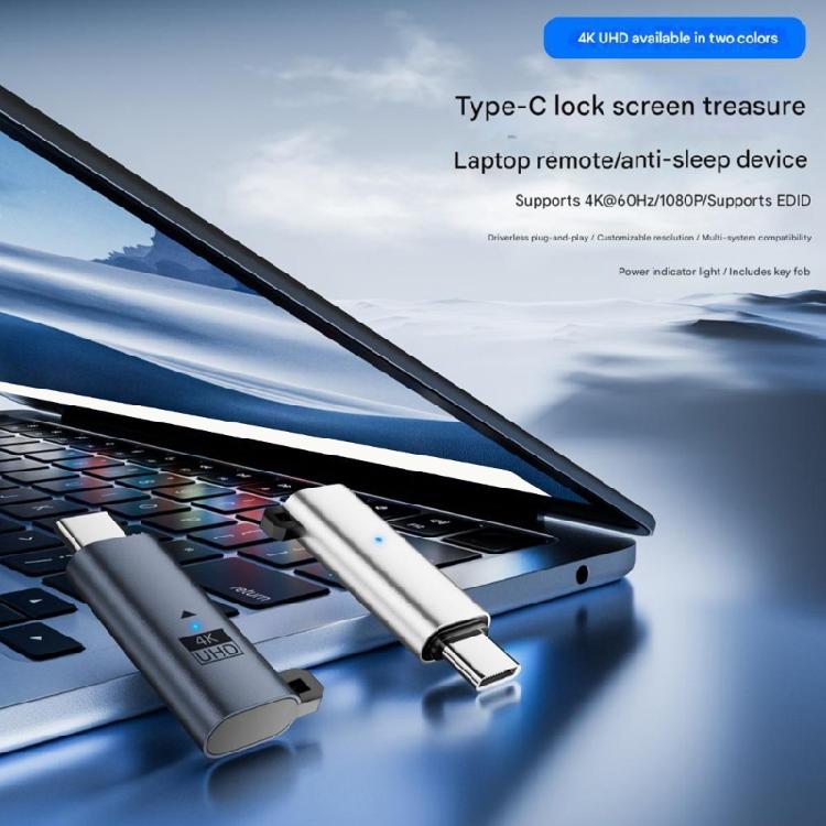 Fast Speed USB C Adapters Blocks PC Sleep Mode Delivers Clear 4K Resolution Video