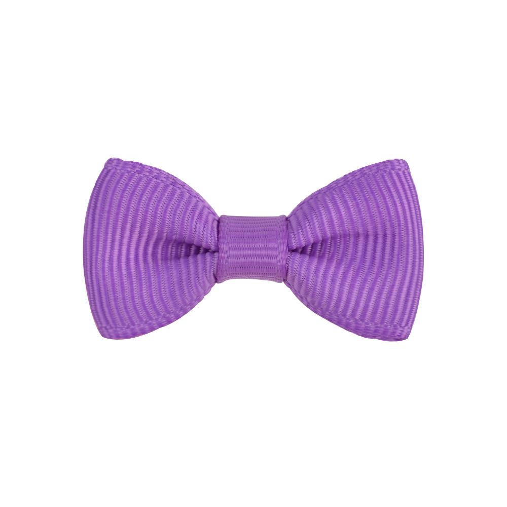 20 st/parti Enfärgade Mini Rosetter Hårspännen För Barn Flickor Grosgrain Band Boutique Hårnålar Huvudbonader Håraccessoarer