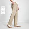 Navigare Men's Relaxed Fit Wrinkle-Resistant Straight Leg Pants