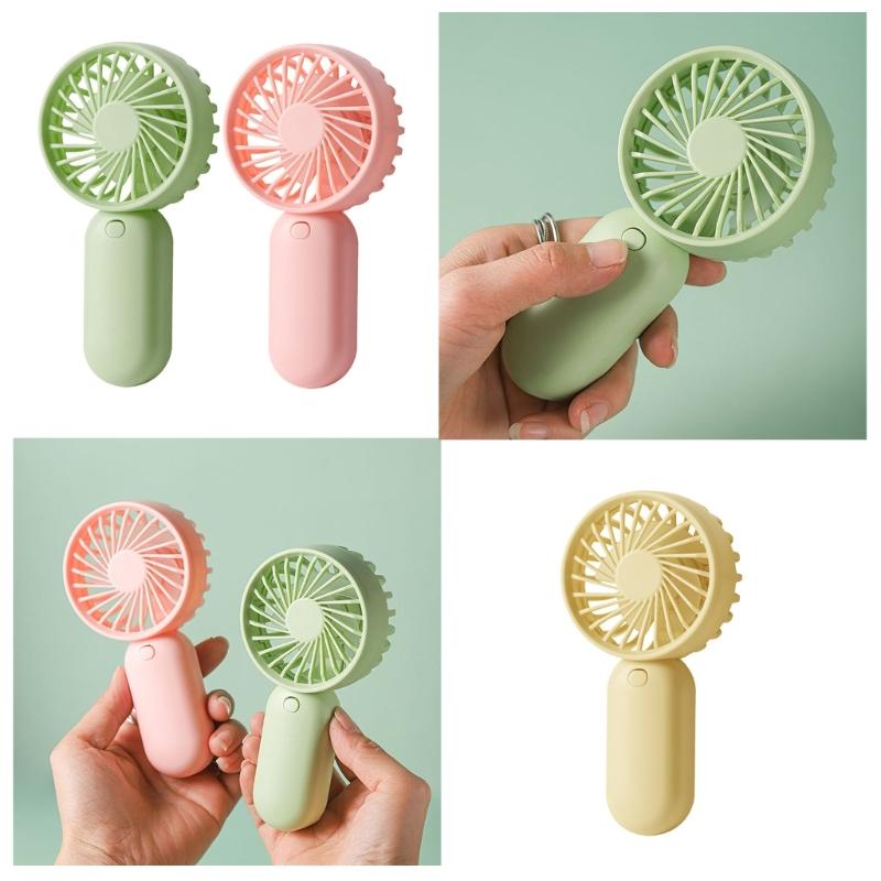 AM4 Battery Operated Powerful Handheld Fan Portable Small Lightweight Makeup Fan for Girl Women Indoor Outdoor