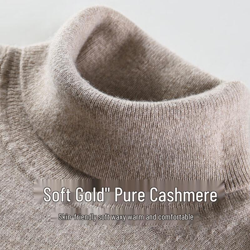 

Men s 100% Cashmere Turtleneck Sweater 52 (180/96A)