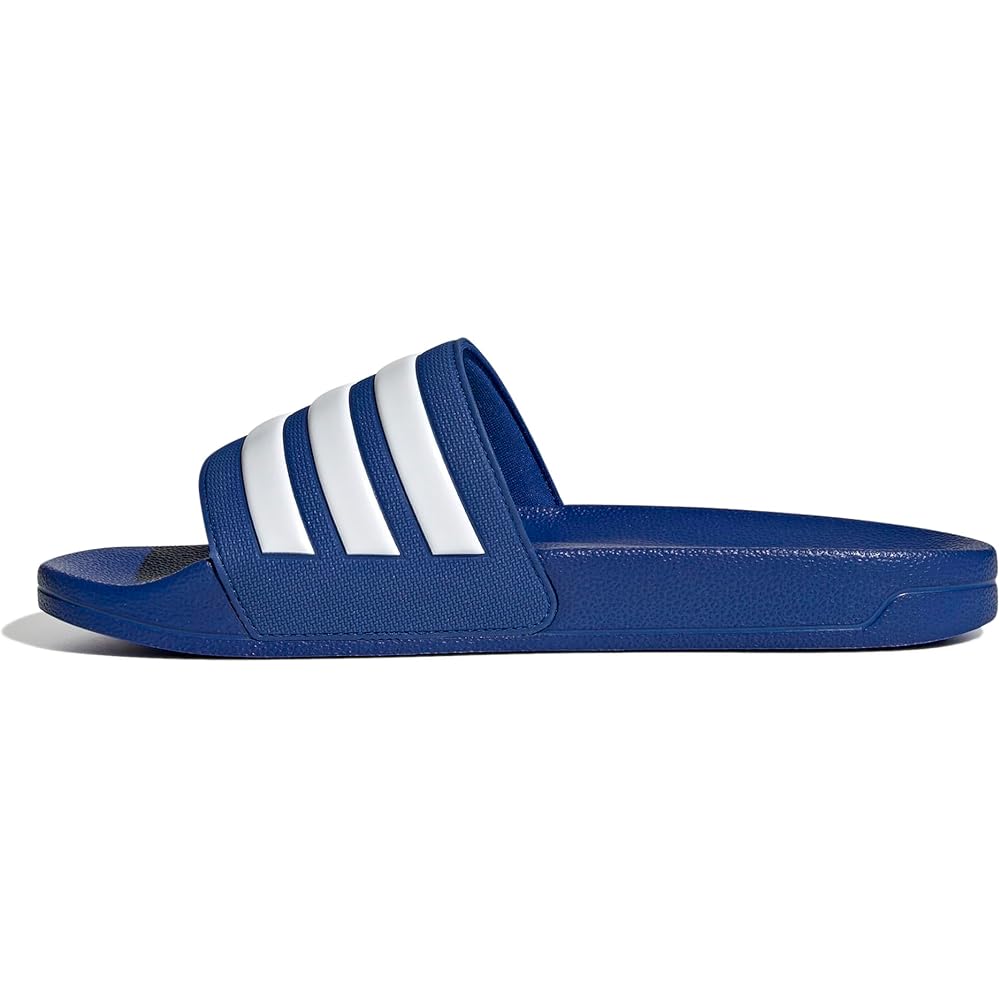 adidas Adilette Shower Slides White Blue Size 5.5