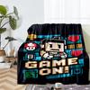 Game Controller Theme Printed Blanket - Perfect for Couch, Bed, Travel & Outdoor Use | Machine Washable, Cozy & Durable.