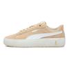 Puma Smash Platform V2 Suede Low-Top Sneakers Women Sneakers Khaki White 373037-06