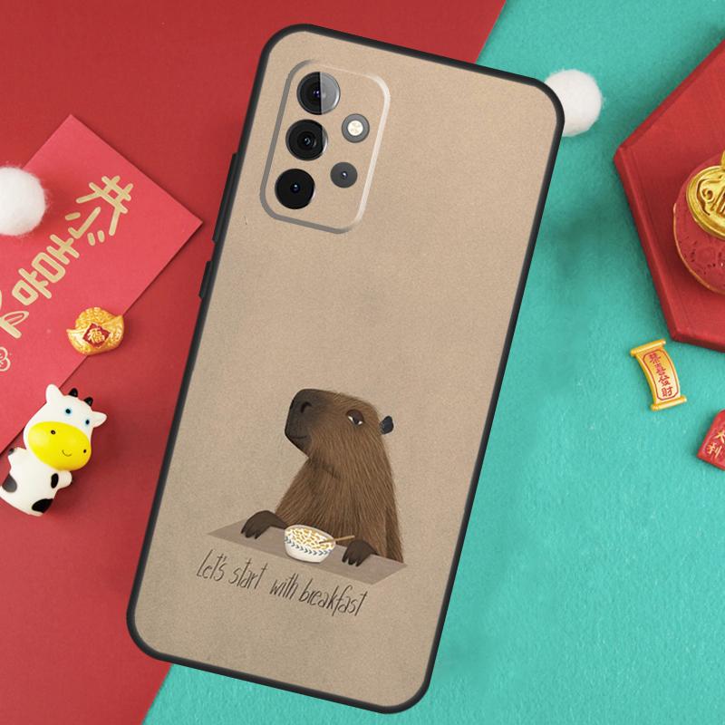 

Animal Capybara Case For Samsung Galaxy A17 A55 A35 A15 A32 A52 A13 A33 A53 A14 A34 A54 A06 A16 A26 A36 A56 Samsung A32 4G