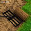 Manual Leveler For Earth, Lawn, Garden, Steel, 70 Cm