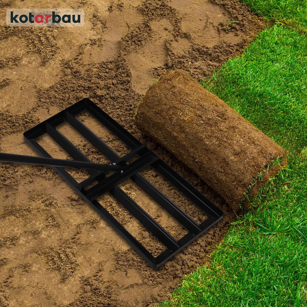 Manual Leveler For Earth, Lawn, Garden, Steel, 70 Cm