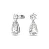 Swarovski Mesmera Series Drop-Shaped Rhodium-Plated Earrings Women Earrings Silver 5661683
