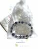 March Birthstone [Malline] Natural Stone Power Stone Bracelet: Iolite, Sunstone, Purple Aura, Crystal. Inner circumference: approx. 16-16.5 cm.