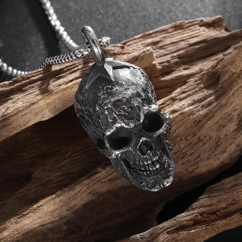 Classic Popular Anchor Trident Pendant Necklace for Men and Women Hip-Hop Rock Trend Nordic Jewelry