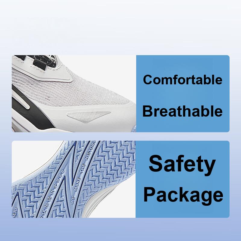 Anta Kids Qingkuangci Mesh Comfortable Breathable Professional Basketball Shoes Kids Sneakers White Black A12431106-2