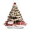 2D Flat Acrylic Christmas Color Gift Christmas Tree Home Living Room Holiday Desktop Decoration Assembly Props