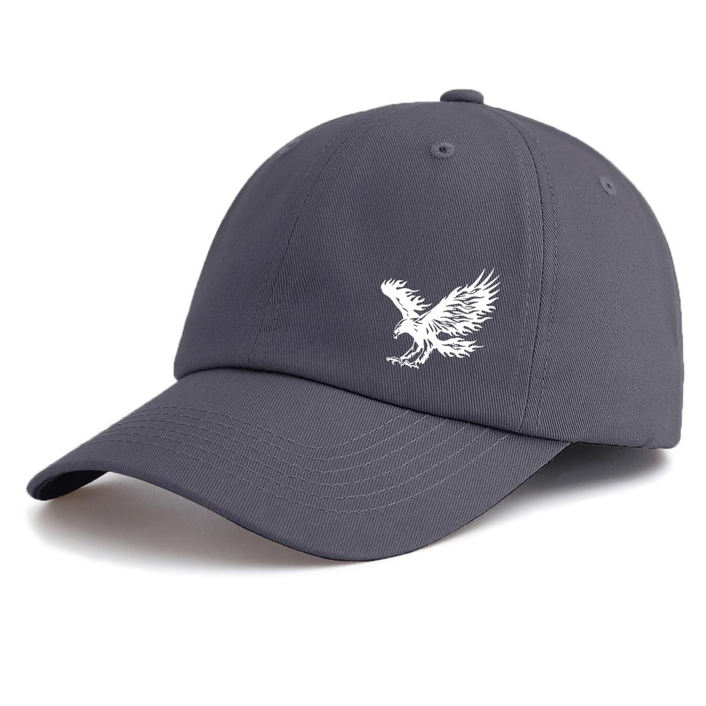1pc EAGLE Print  Baseball Cap for Adults  Minimalist Retro Style Casual Soft Adjustable Dad Hat Perfect As Gift