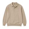 Men S Long Sleeve Pullover Polo Shirt Jacquard Texture Autumn Winter Sweatshirt