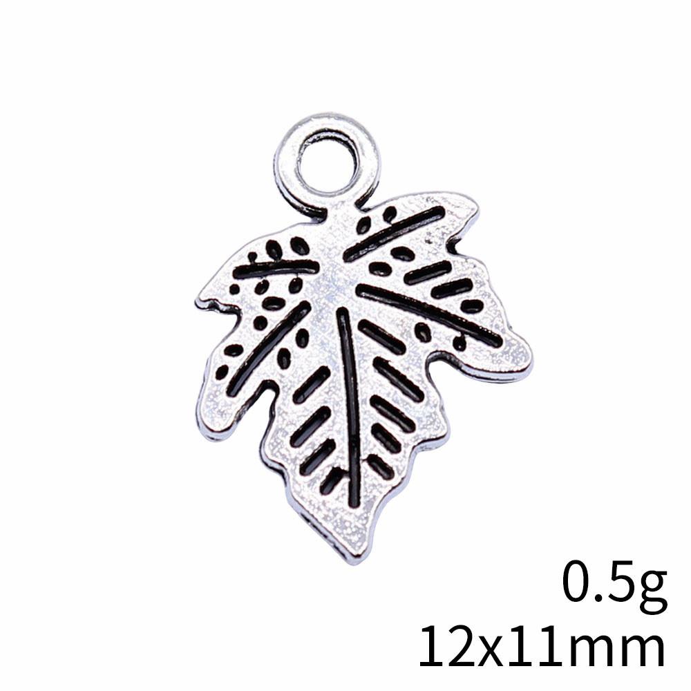 NewArrivals Charm Italian Bracelet Leaf Charms Pendant Women's Clothing Man Pendant
