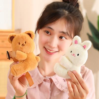 Cute Cute Animal Panda Rabbit Strap Rope Doll Home Curtain Buckle Children's Room Decoration Children's Doll