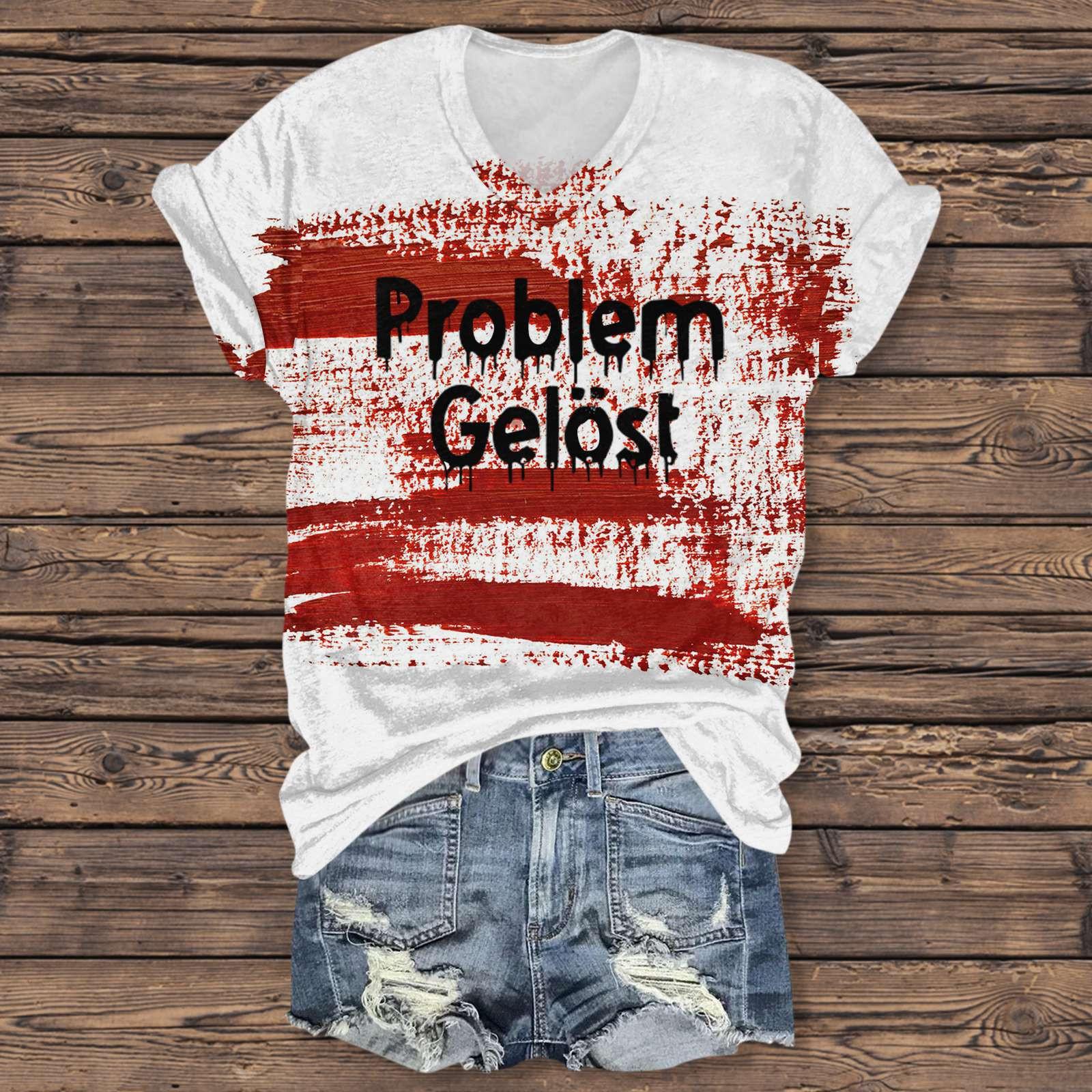 Женский модный повседневный топ с рукавом три четверти — фото 8