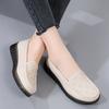 Damen Ballerinas Keilabsatz Leder Mode Bequeme Schuhe Damen Slipper Krankenschuhe Mokassins Outdoor Übergröße Tenis Feminino