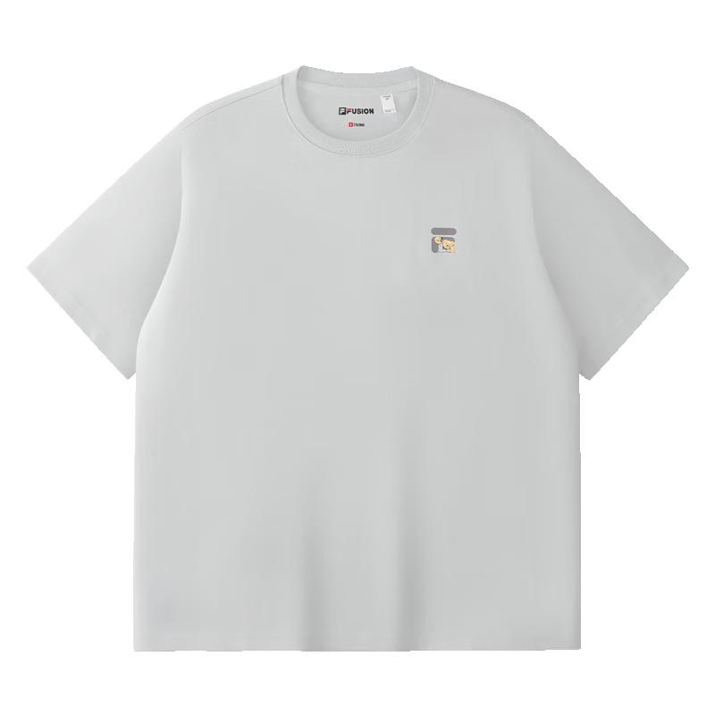 Fila FUSION Unisex 'Cute Pet' Graphic Short-Sleeve T-Shirt